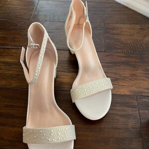 NEW- Never been worn- DB Studio beaded formal sandals- Size 8